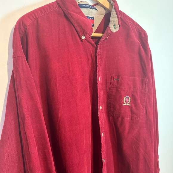 Vintage Corduroy Tommy Hilfiger Button Up - Picture 2 of 6